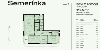 Prodej bytu 4+kk v osobním vlastnictví 125 m², Praha 5 - Radlice
