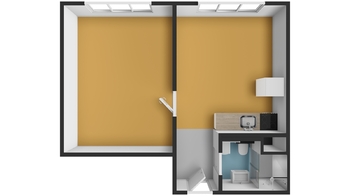 Pronájem bytu 1+1 v osobním vlastnictví 35 m², Žatec