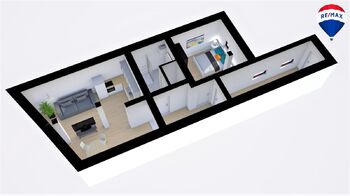 Prodej bytu 2+1 v osobním vlastnictví 75 m², Česká Lípa