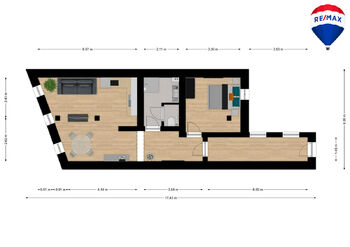 Prodej bytu 2+1 v osobním vlastnictví 75 m², Česká Lípa