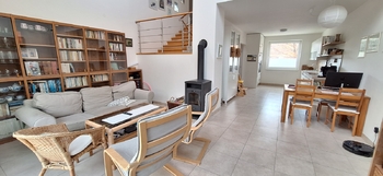 Obývací pokoj  - Pronájem domu 106 m², Letonice