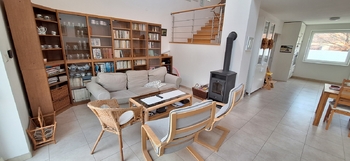 Obývací pokoj  - Pronájem domu 106 m², Letonice