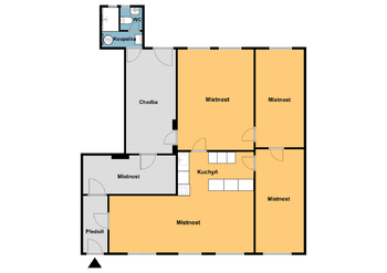 Pronájem obchodních prostor 113 m², Kryry