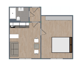 Pronájem bytu 2+kk v osobním vlastnictví 36 m², Praha 5 - Zličín