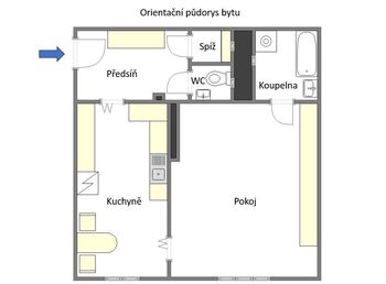 Prodej bytu 1+1 v osobním vlastnictví 44 m², Praha 4 - Nusle