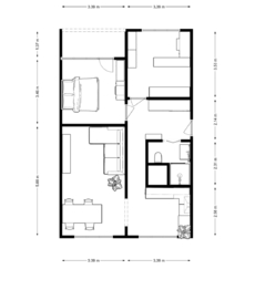 Pronájem bytu 3+1 v družstevním vlastnictví 75 m², Chomutov