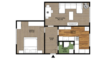 Prodej bytu 2+1 v osobním vlastnictví 60 m², Plzeň