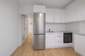 vizualizace kuchyň - Prodej bytu 3+1 v osobním vlastnictví 88 m², Uherské Hradiště