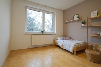 vizualizace dětský pokoj - Prodej bytu 3+1 v osobním vlastnictví 88 m², Uherské Hradiště