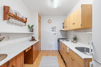 Kuchyně - Prodej bytu 3+kk v osobním vlastnictví 66 m², Praha 4 - Chodov