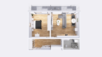 Pronájem bytu 2+kk v osobním vlastnictví 8221 m², Olomouc