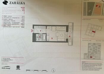 Pronájem bytu 1+kk v osobním vlastnictví 40 m², Praha 4 - Modřany