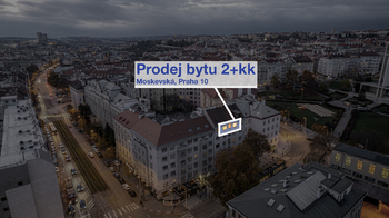 Prodej bytu 2+kk v osobním vlastnictví 52 m², Praha 10 - Vršovice