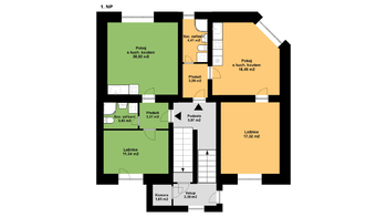 přízemí - Prodej domu 172 m², Žatec