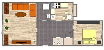 Pronájem bytu 2+1 v osobním vlastnictví 72 m², Brno