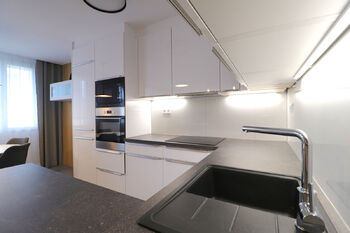 Kuchyňský kout - Pronájem bytu 3+kk v osobním vlastnictví 67 m², Praha 4 - Michle