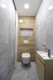 Samostatné WC - Pronájem bytu 3+kk v osobním vlastnictví 67 m², Praha 4 - Michle
