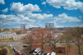 Výhled z pokojů - Pronájem bytu 3+kk v osobním vlastnictví 67 m², Praha 4 - Michle