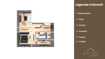 Pronájem bytu 2+kk v osobním vlastnictví 67 m², Hradec Králové
