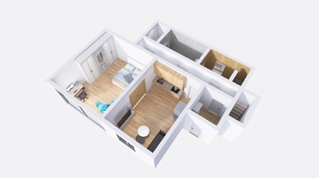 Pronájem bytu 2+kk v osobním vlastnictví 55 m², Zábřeh