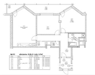 Pronájem bytu 3+kk v osobním vlastnictví 97 m², Praha 9 - Hloubětín