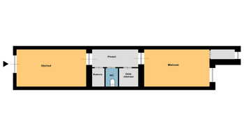 Pronájem obchodních prostor 46 m², Praha 6 - Bubeneč