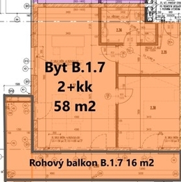 Pronájem bytu 2+kk v osobním vlastnictví 74 m², České Budějovice