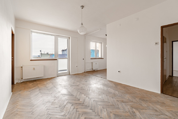 Obývací pokoj  - Prodej bytu 3+kk v osobním vlastnictví 63 m², Havlíčkův Brod