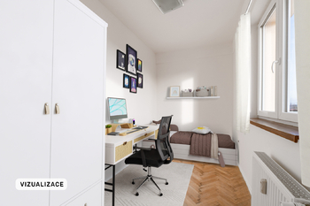 Pokoj 2 - Prodej bytu 3+kk v osobním vlastnictví 63 m², Havlíčkův Brod