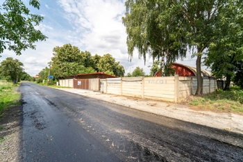 Vstup do areálu - Pronájem skladovacích prostor 676 m², Červené Pečky