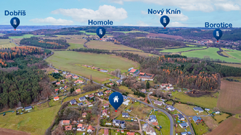 Inforgrafika #2 - Pronájem pozemku 928 m², Drevníky