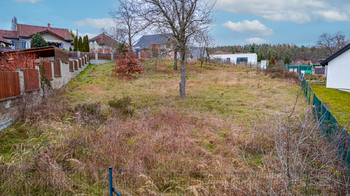 Pohled na pozemek #5 - Pronájem pozemku 928 m², Drevníky