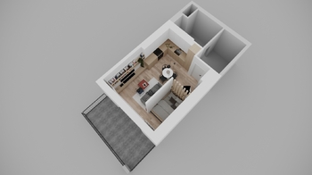 Prodej bytu 1+kk v osobním vlastnictví 51 m², České Budějovice