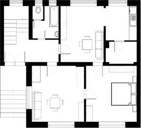 1. NP - Prodej domu 160 m², Diváky