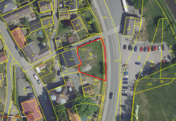 katastrální mapa - Prodej pozemku 585 m², Štěchovice