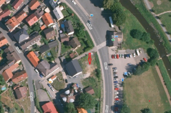 mapa - Prodej pozemku 585 m², Štěchovice 