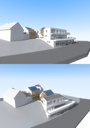 vizualizace objektu - Prodej pozemku 585 m², Štěchovice