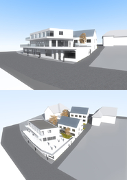 vizualizace objektu - Prodej pozemku 585 m², Štěchovice