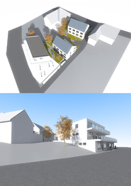 vizualizace objektu - Prodej pozemku 585 m², Štěchovice