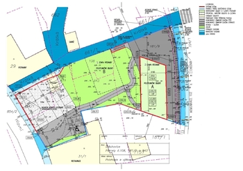 situace umístění objektu - Prodej pozemku 585 m², Štěchovice