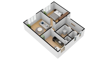 Pronájem bytu 2+1 v osobním vlastnictví 63 m², Bechyně