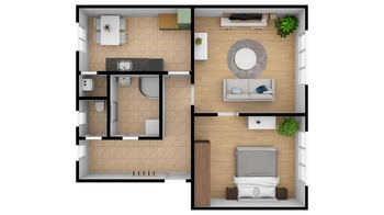 Pronájem bytu 2+1 v osobním vlastnictví 63 m², Bechyně