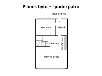 Prodej bytu 2+kk v osobním vlastnictví 50 m², Praha 3 - Žižkov