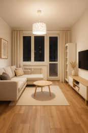 vizualizace - Pronájem bytu 1+1 v družstevním vlastnictví 40 m², Orlová