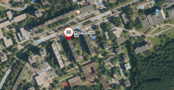 mapa - Pronájem bytu 1+1 v družstevním vlastnictví 40 m², Orlová