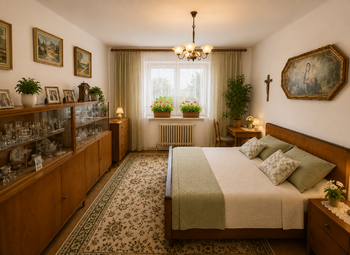 Vizualizace ložnice - Prodej domu 120 m², Čelechovice na Hané