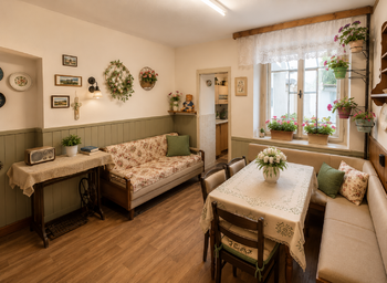 Vizualizace jídelny - Prodej domu 120 m², Čelechovice na Hané