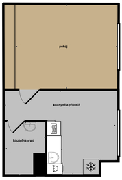 Pronájem bytu 1+1 v osobním vlastnictví 35 m², Břeclav