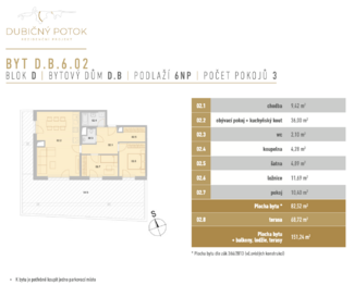 Prodej bytu 3+kk v osobním vlastnictví 151 m², České Budějovice