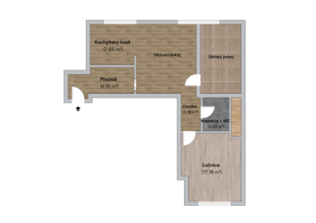 Prodej bytu 2+kk v osobním vlastnictví 73 m², Beroun